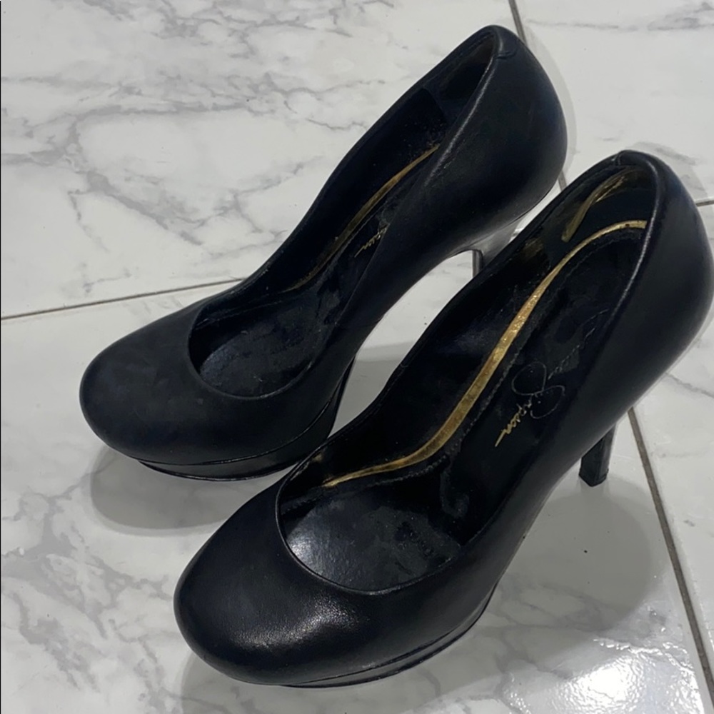 Black heels
